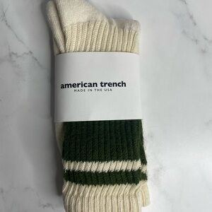 American Trench Crew Socks - Olive